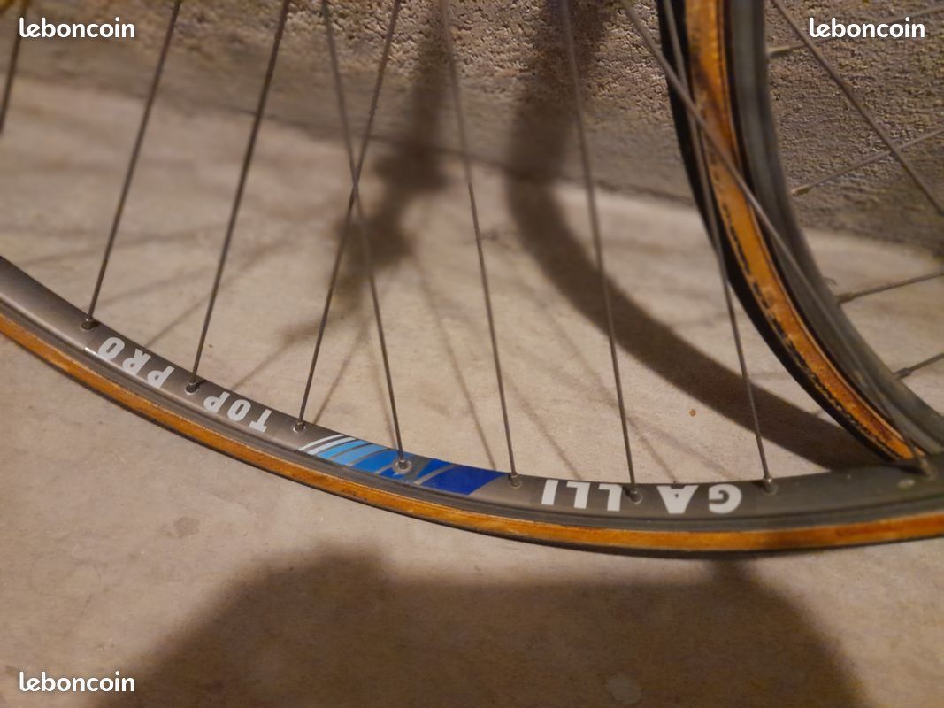 Roues vélo course GALLI-TOP PRO-MAVIC (image 8)