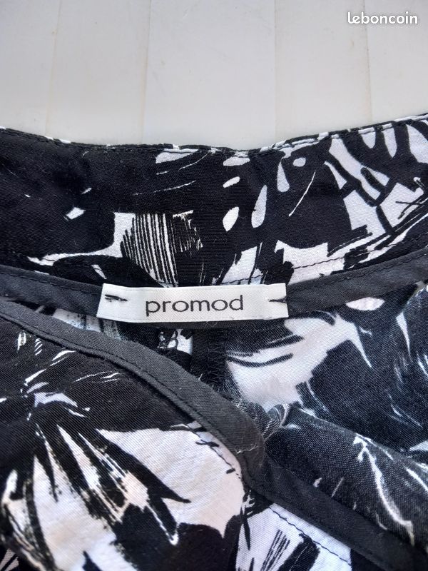 Short Promod Taille 42 Multicolore En Polyester - Occasion Très Bon État