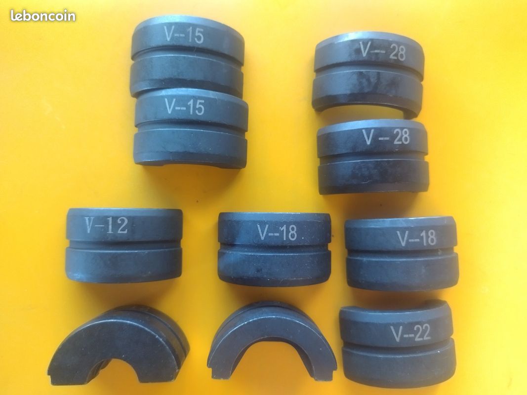 Neuf - Lot inserts V sertisseuse (image 2)