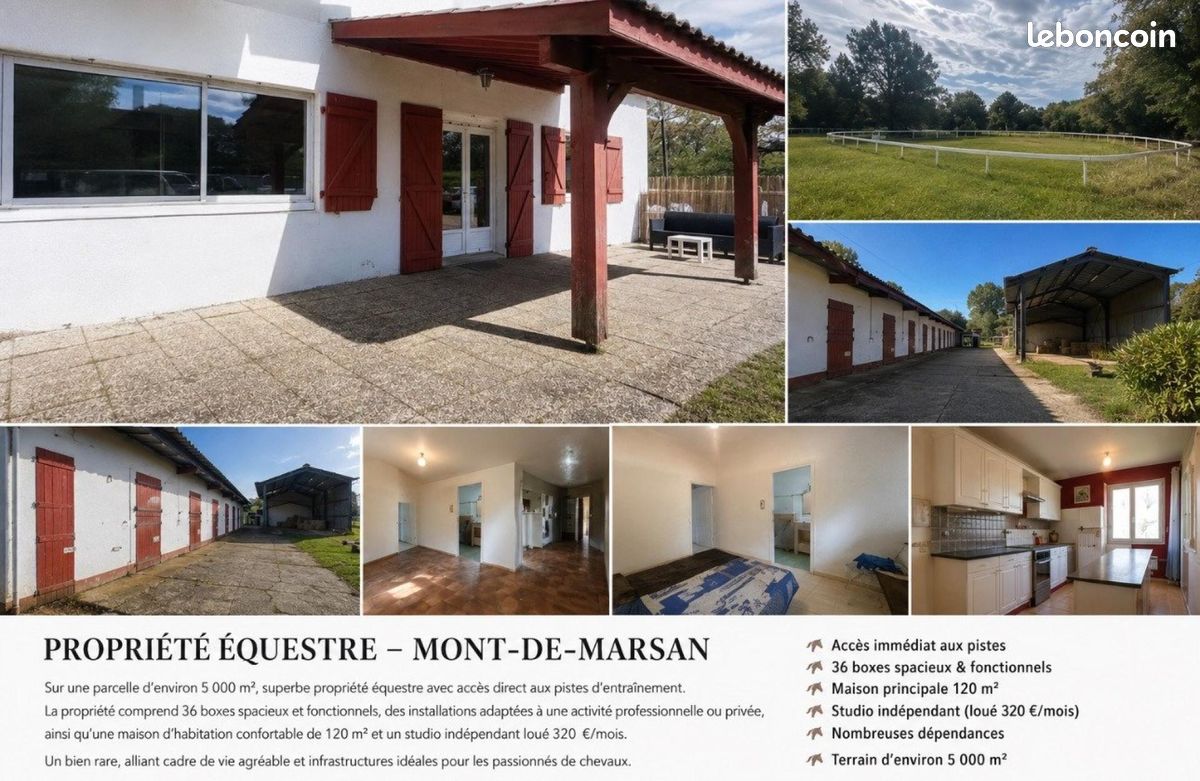 Maison 4 pièces 120 m² · à Mont-de-Marsan · 120 m² · 222 600 €