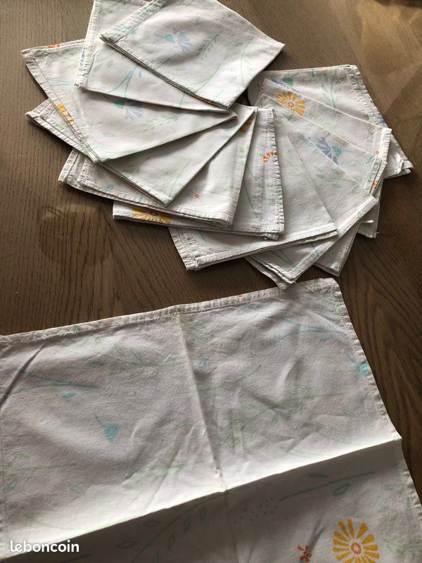 Vends 12 serviettes de table en coton (image 4)