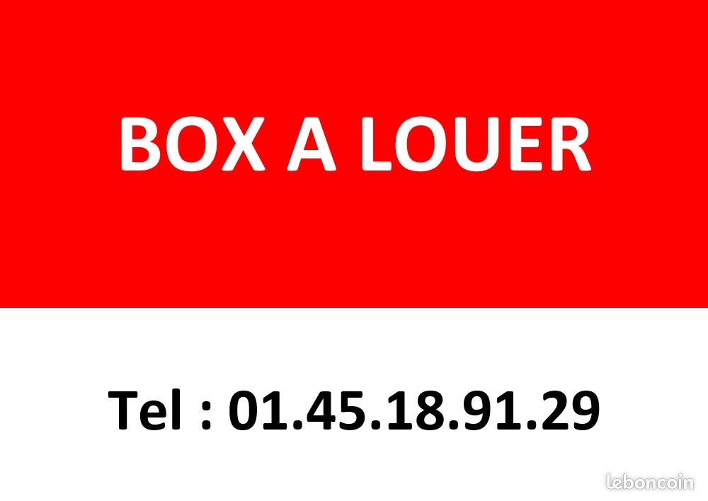 BOX Maisons-Alfort · 795 €/mois