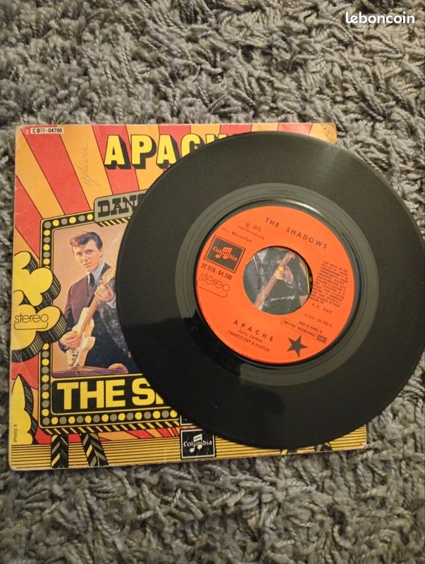 Vinyle 45t Pop Rock The Shadows (image 3)