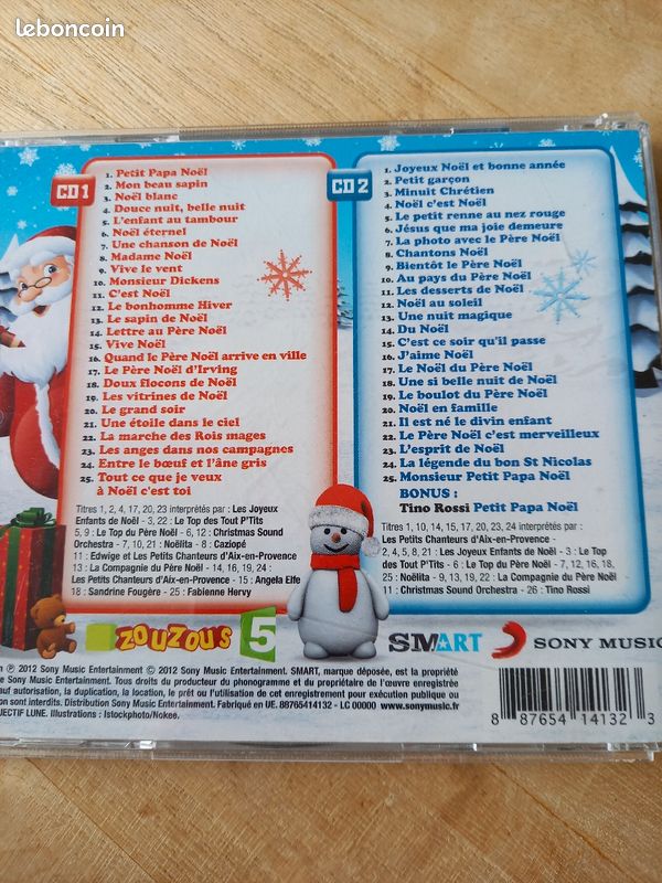 2 CD Chansons de Noël (image 2)