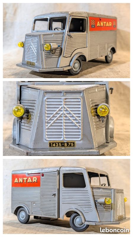 JRD Citroën H1200 HY Tube Janot Le Chineur - Jouet Ancien En Tôle Superbe état