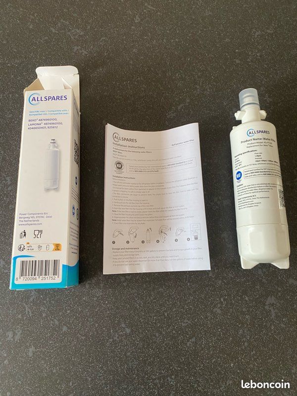 Filtre à eau pour réfrigérateur (image 1)