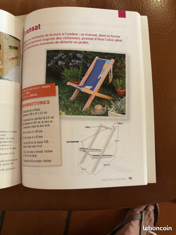 Livre: à faire vous même, Objets déco et Palettes (image 8)