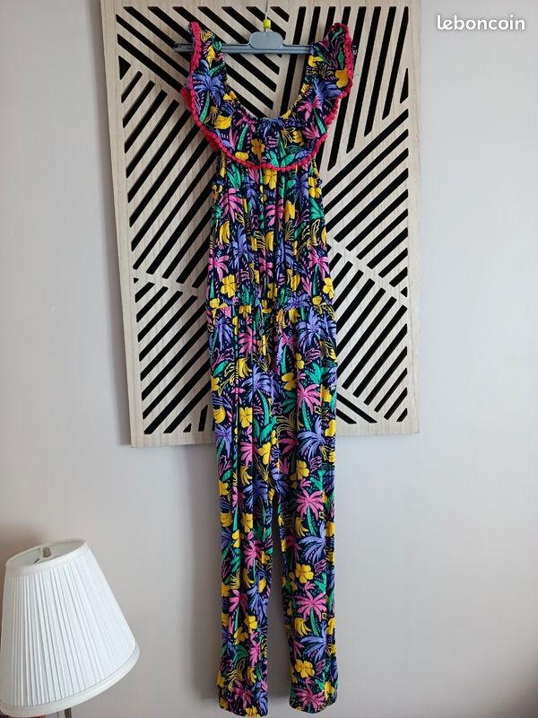 Combinaison pantalon fille multicolore 10 ans CREEKS - Vêtements