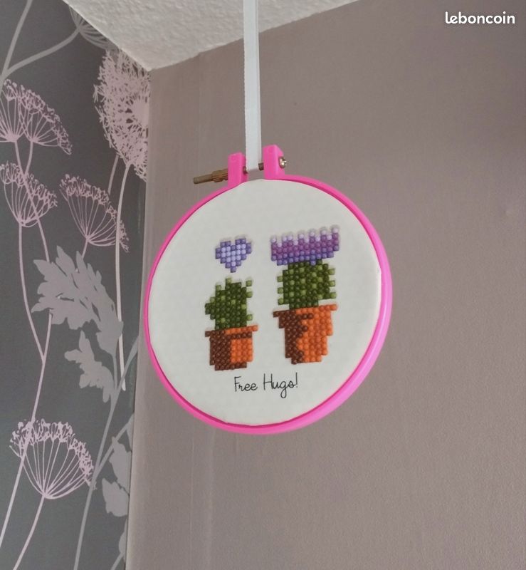 Suspension décoration crochet cactus (image 3)