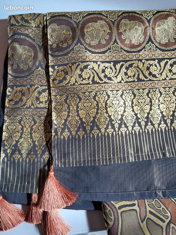 Voile avec motifs éléphants (image 2)