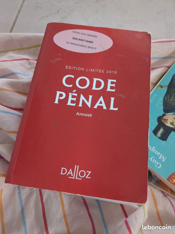Code pénal DALLOZ 2019 (image 1)