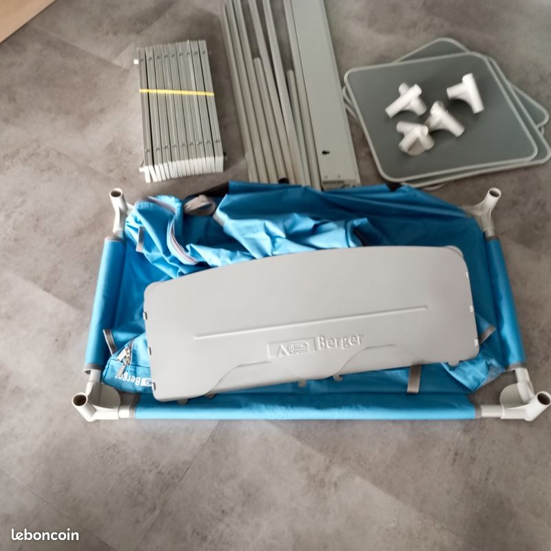 Berger Meuble De Rangement Pliable Pour Camping - Armoire Cuisine Extérieure Portable Avec Plan De Travail