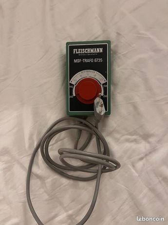 Transfo Fleischmann 6705 HO – Unité De Commande Analogique Pour Train Miniature