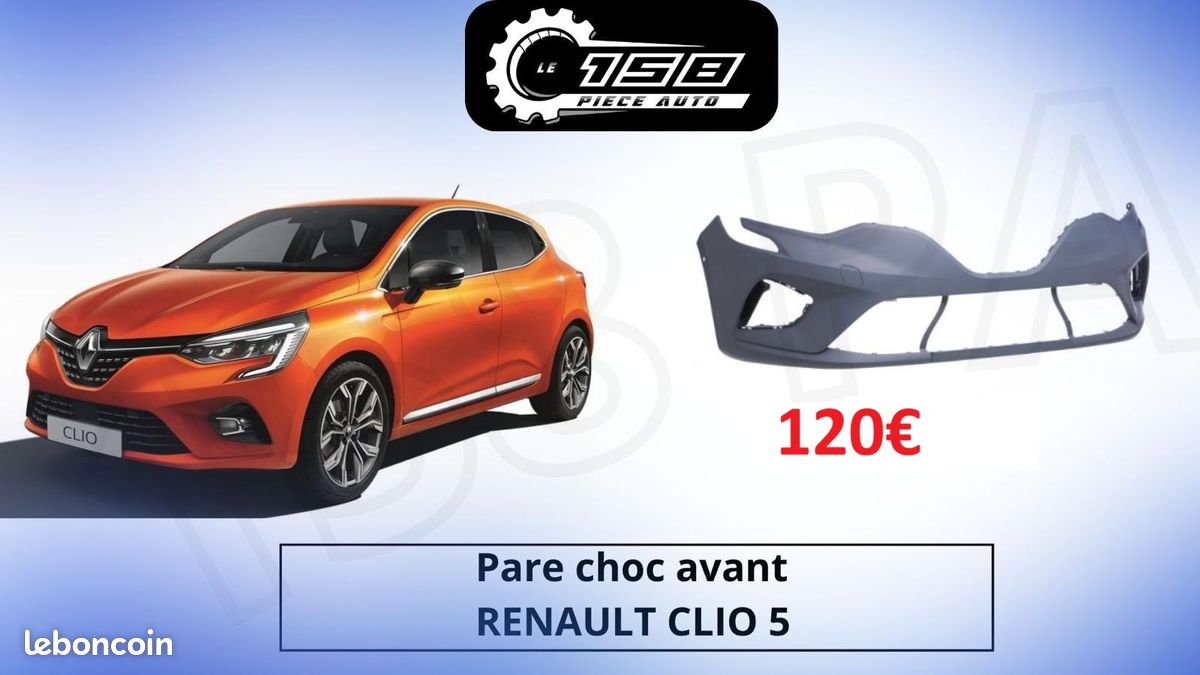 Pare-chocs Renault Clio V 5 depuis 2019 clio5 (image 1)