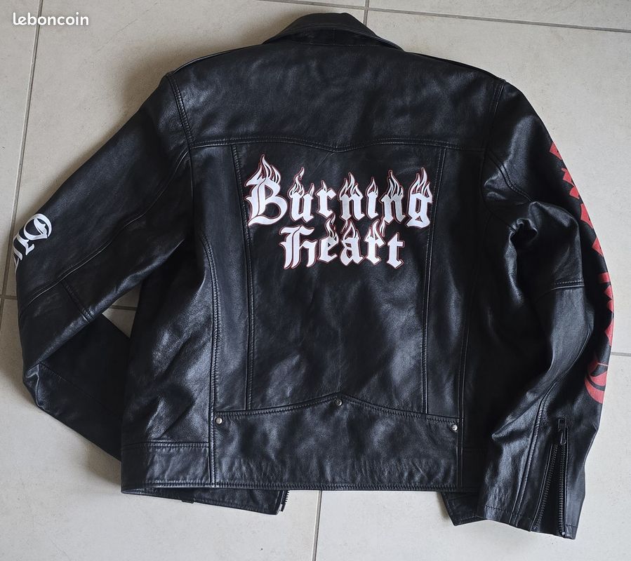 Blouson cuir perfecto biker mixte (image 2)