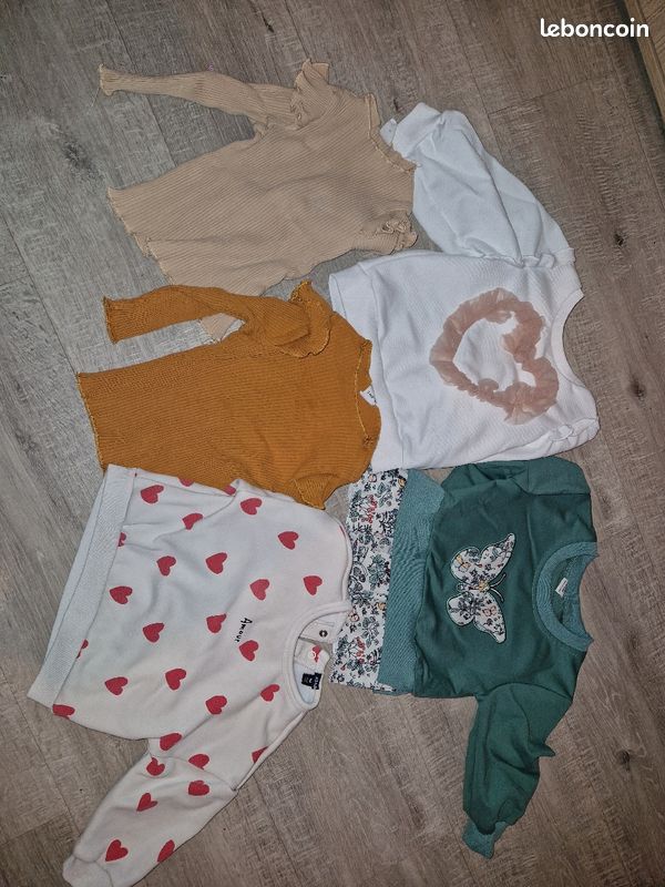 Ensemble Vetement Bebe Fille 0 18 Mois Automne Mode Body Bebe Fille Manche Longue Uni Doux + Pantalon Coeur Imprimée + Bandeau Noeud Tenue Kit Bebe Naissance Habits Printemps (Green, 0-3 Mois