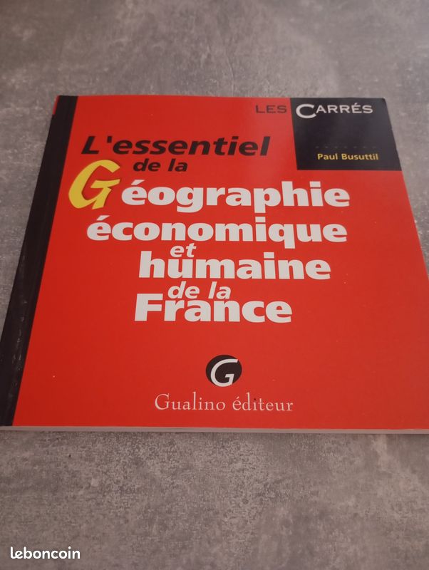 Livre géographie économique (image 1)