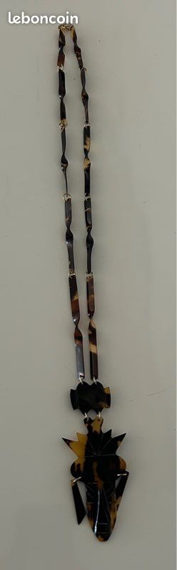 Collier en corne de Martinique (image 3)