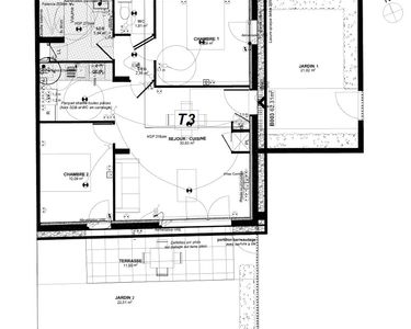 Appartement 301 000 € - 62 m²
