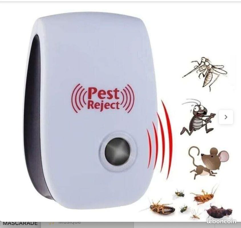 Répulsif Ultrason Anti-rongeurs Et Insectes - 6 Pack, Intérieur, Sans Produit Chimique - Souris, Rats, Moustiques, Fourmis