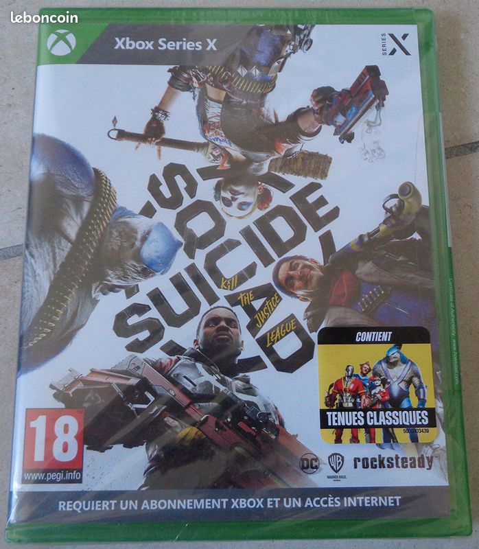 Suicide Squad : Kill The Justice League Deluxe Edition (PS5) - Code Déjà Utilisé, Boîte Très Bon état