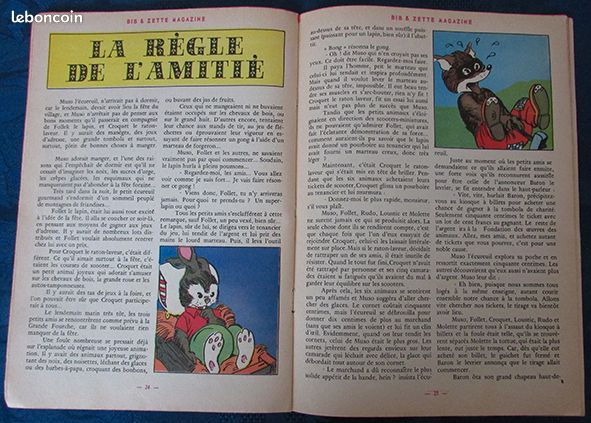 Bande dessinée Bib et Zette - 1971 (image 3)