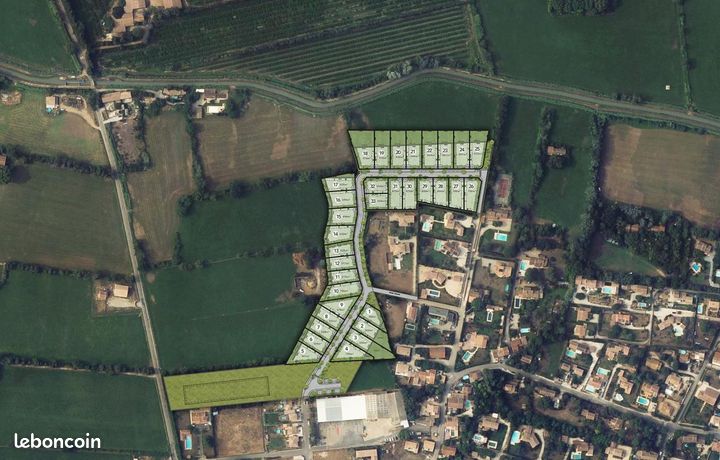 Terrain 675 m² Saint Martin De Crau