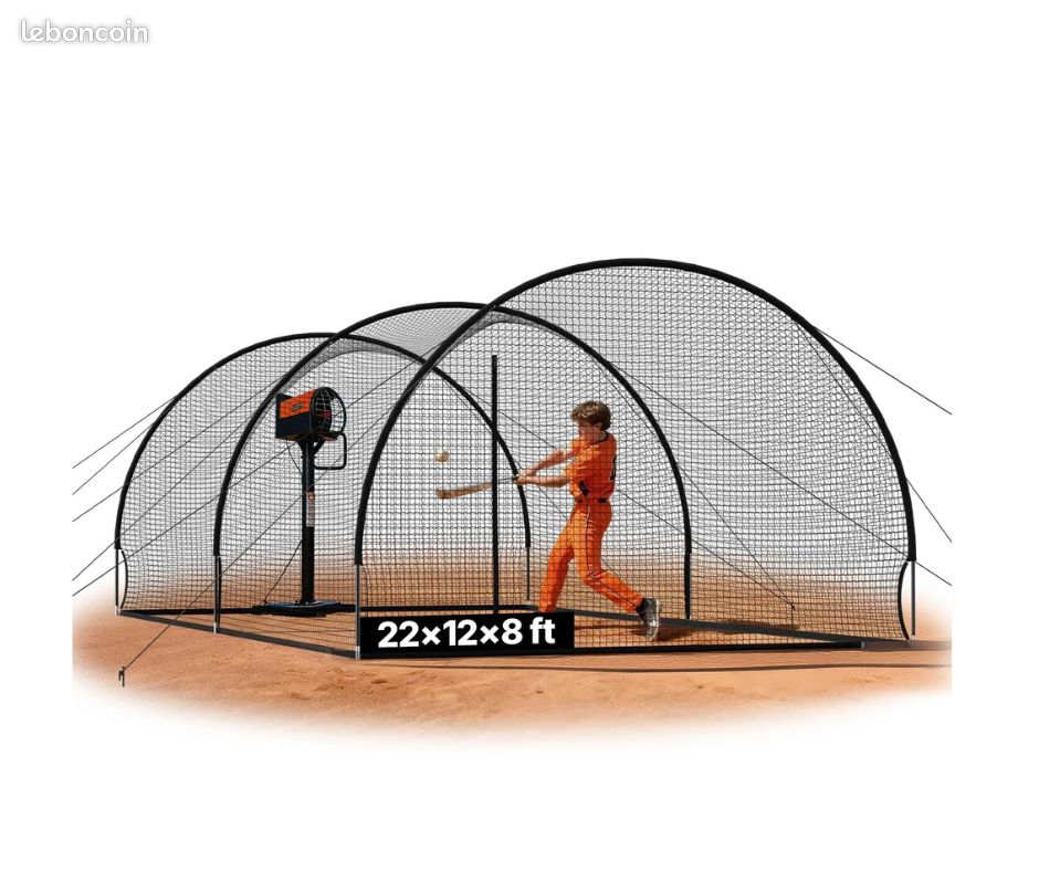Filet D'entraînement De Baseball/softball 7x7,5 Pieds - Portable, Durable, Idéal Pour La Technique