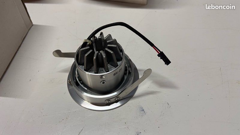 Lot de 5 Spots Led Alu Orientable encastrable (image 3)