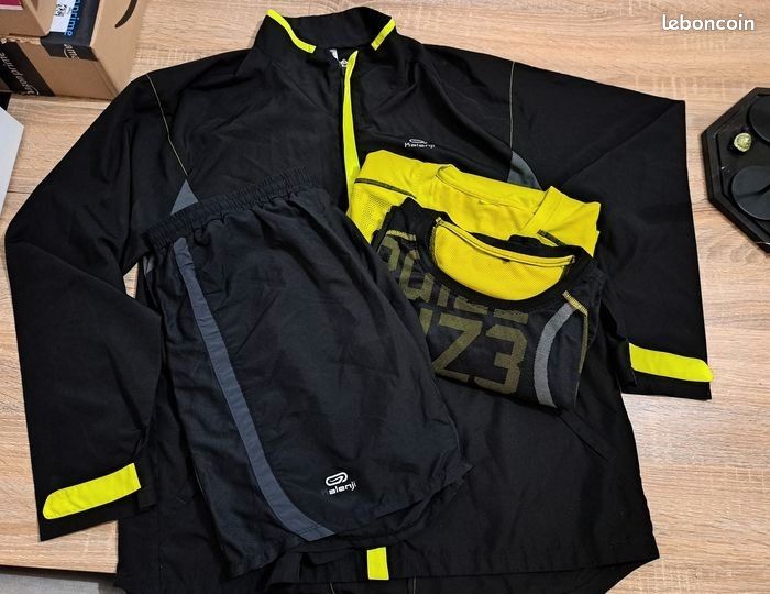 Jacket Veste Kalenji Fluorescente Magasin Decathlon Veste Kalenji