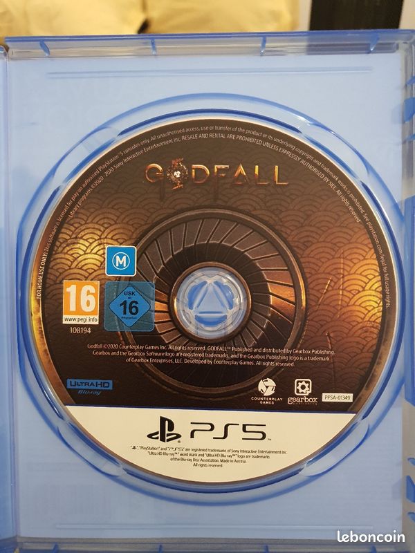 Godfall Ps5 neuf (image 3)