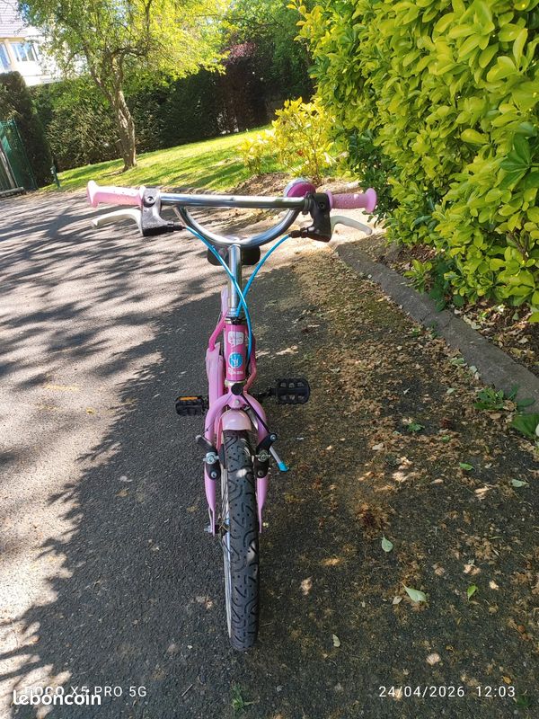 Vélo b twin princesse 16 pouces 4-6 ans (image 1)