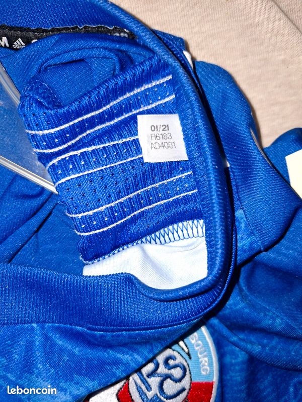 Maillot Strasbourg 2020-2021 Domicile N°25 AJORQUE 🇷🇪 (image 3)