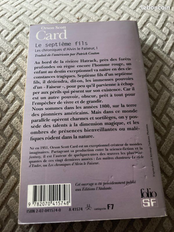 Le septième fils # Orson Scott CARD (image 2)