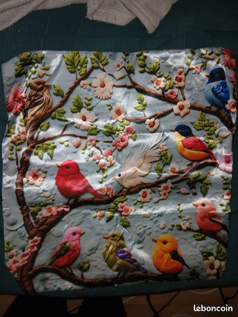 Housse de Coussin 45x45cm Lot de 4 Impression HD Vintage Boho Housses Coussins Carré Double face