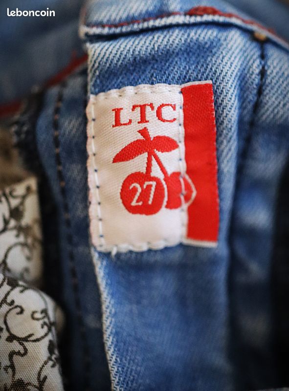 ⭐ JEANS ⭐ Le temps des Cerises - Taille 27 ✨ (image 8)
