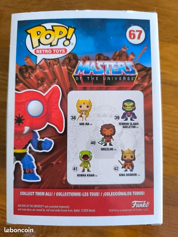 LES MAITRES DE l'Univers - Figurine vinyle Funko DORBZ - He-Man EUR 29