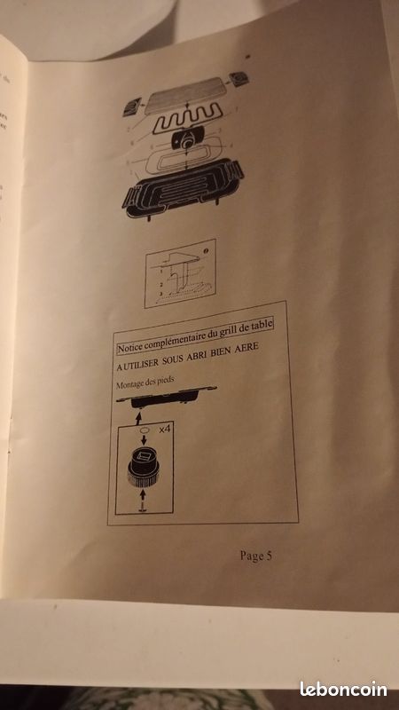 Grill intérieur extérieur (image 3)