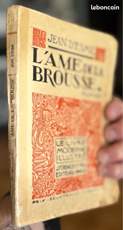 « L'AME DE LA BROUSSE. » de Jean D’Esme. Bois originaux de Cosyns. Édition Le Livre Moderne Illustré (1925) (image 3)