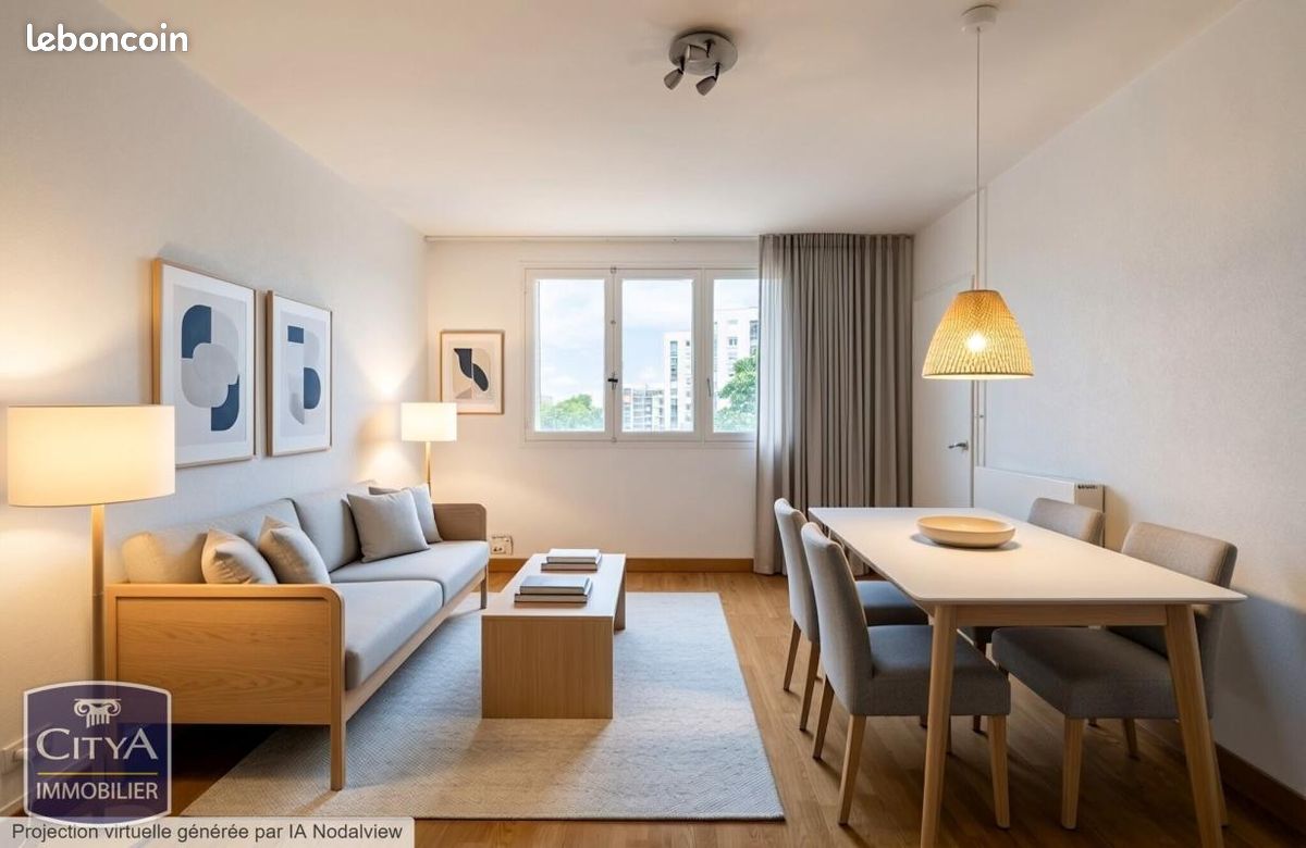 Appartement 3 pièces 63 m² · à Villeurbanne · 63 m² · 115 000 €