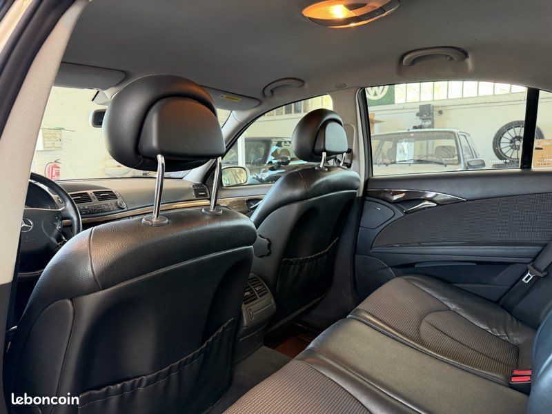 Mercedes-Benz E270 CDI BVA 177 Ch - Avantgarde - Attelage - Cuir partiel - Climatisation - Garantie (image 6)