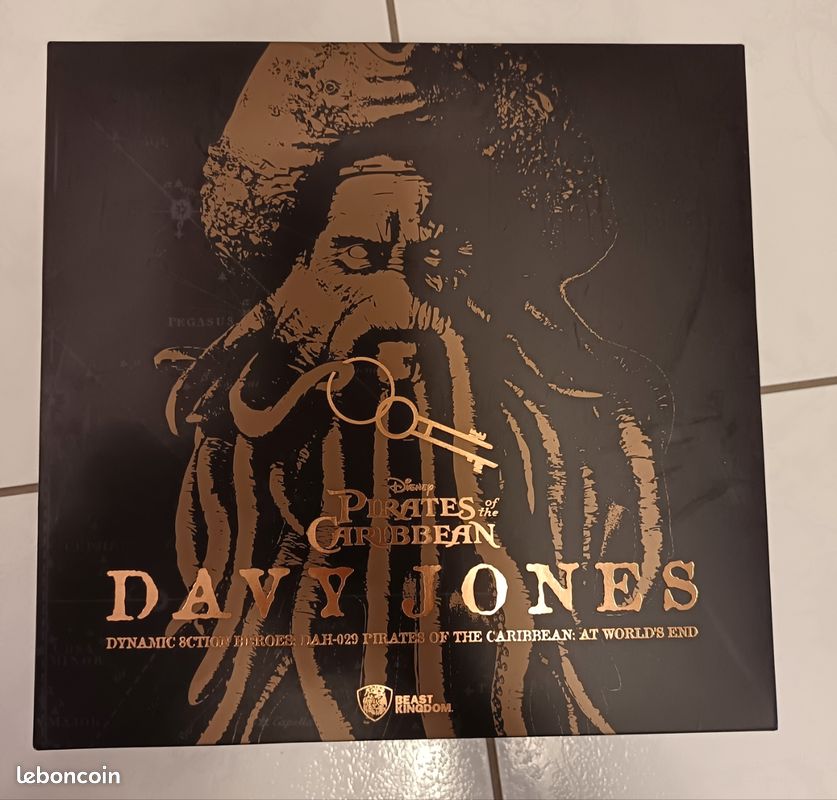 Figurine Davy Jones – Beast Kingdom, Pirates Des Caraïbes, Neuve