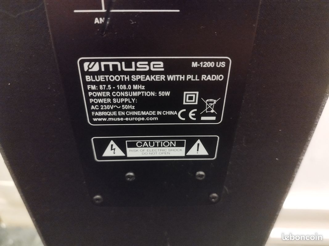 Enceinte bluetooth MUSE (image 3)
