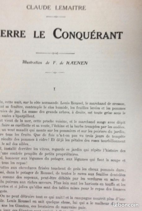 Pierre Le Conquérant par Claude Lemaitre : Supplément À L'illustration, 1910, 10 p (image 1)