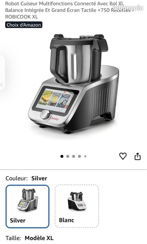 Test du robot cuiseur RobiCook XL : polyvalence et connectivité