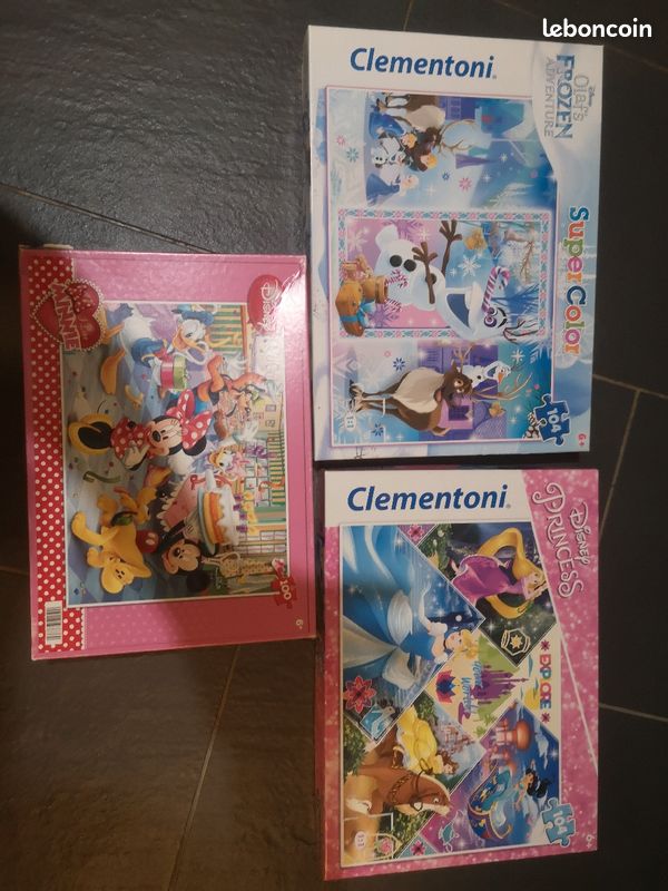 3 puzzles plus de 100 pieces (image 1)