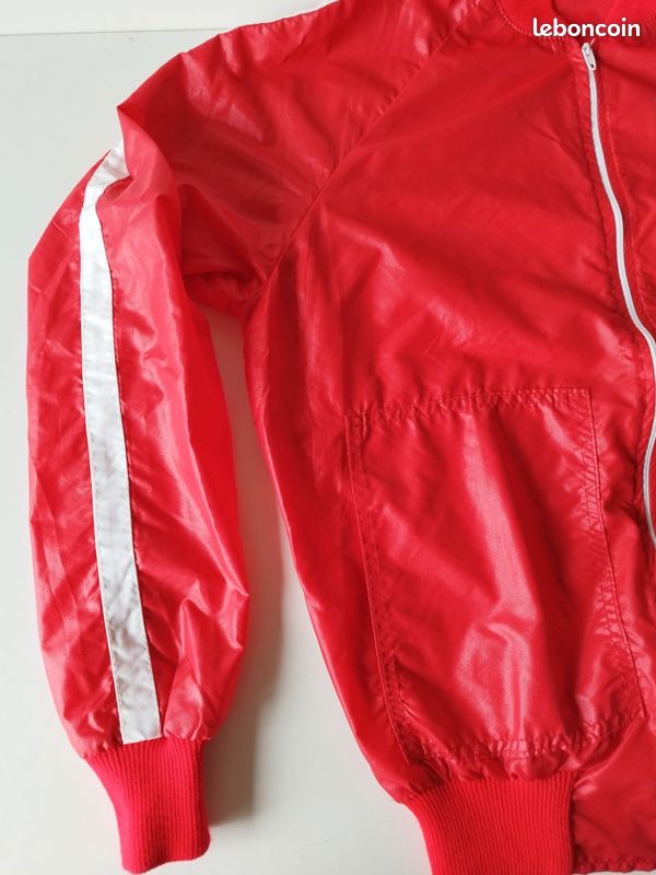 Veste Coupe-Vent GAP Vintage Rouge – Taille XL – Idéale Running Et Sport