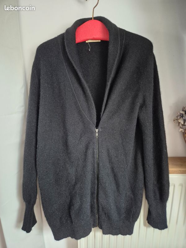 Gilet cardigan mixte homme american vintage taille S 36, mi long