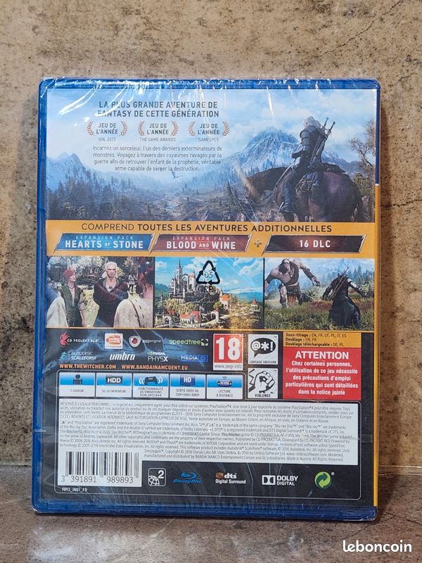 Achetez The Witcher 3: Wild Hunt - Blood and Wine PS4 PSN CIS | ⚡ Livraison instantanée & Meilleur prix