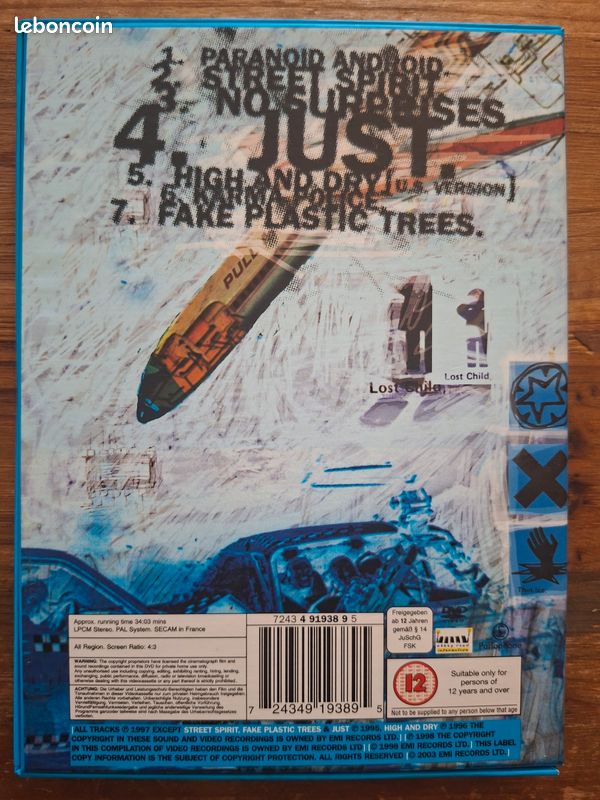 đŹ DVD - Radiohead - 7 Television Commercials đŹ (image 2)